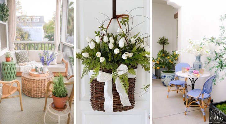 Primavera in casa: accogli la stagione dei fiori con splendidi allestimenti per l'ingresso