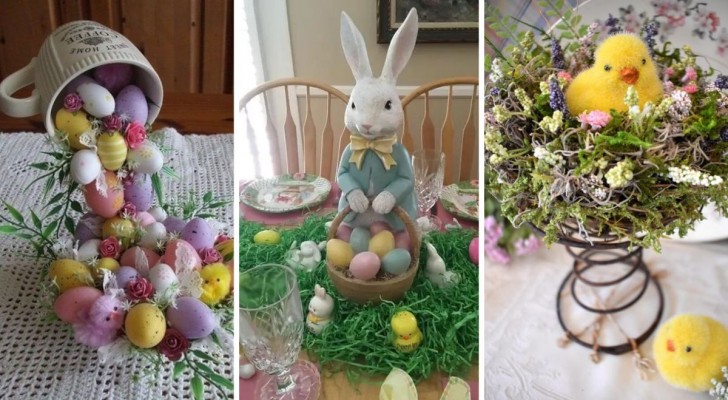 10 suggerimenti per realizzare favolosi centrotavola di Pasqua con il fai da te