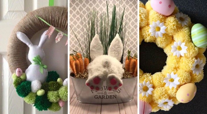 Pompon colorati fai-da-te: 7 originalissime idee creative per la Pasqua