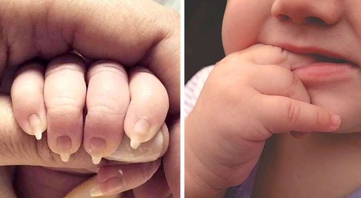 Mãe leva a filha de dois meses para fazer manicure: se abre uma polêmica 