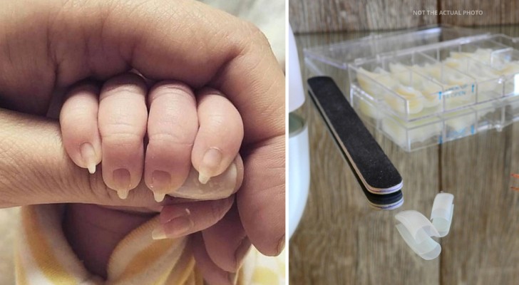 Ze neemt haar 2 maanden oude dochter mee voor een manicure en plaatst de foto: gebruikers zijn verontwaardigd