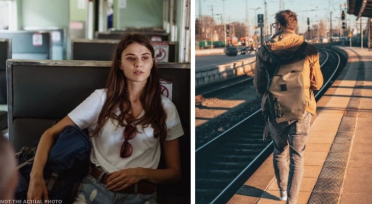 Een vrouw bezet een plaats in de trein: de passagiers maken ruzie
