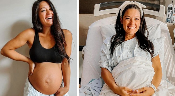 Esta mulher é paga para dar à luz bebês de pessoas que ela conheceu online: 'eu amo estar grávida'