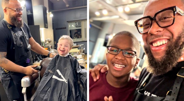 Barbiere offre tagli di capelli gratuiti ai bambini con disabilità (+VIDEO)