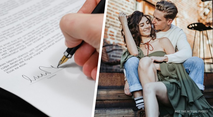 Un couple signe un "contrat d'engagement" : celui qui trompe subira de lourdes conséquences