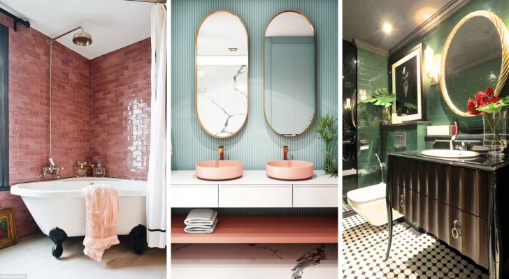 8 fantastiska badrum inspirerade av art déco: när retro blir chict och modernt