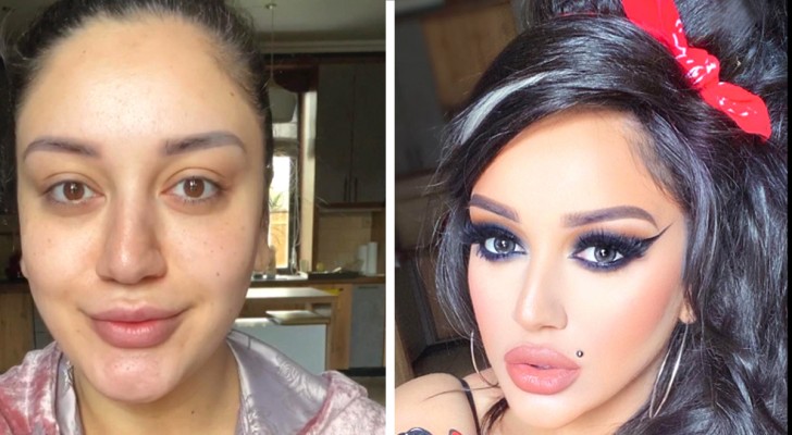 13 vrouwen die dankzij professionele make-up echte "sterren" zijn geworden