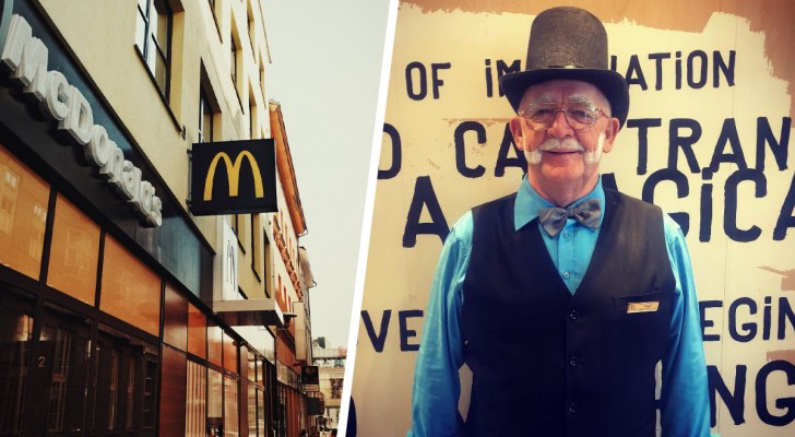 Er ist 72 Jahre alt, will aber nicht in den Ruhestand gehen: Er arbeitet weiterhin in einem Fast-Food-Restaurant