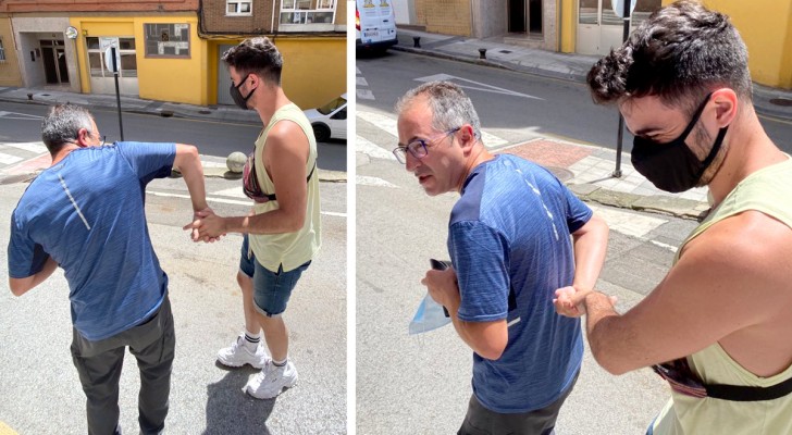 Un garçon craint d'être vu en train de tenir la main de son petit ami : son beau-père l'encourage à affronter sa peur