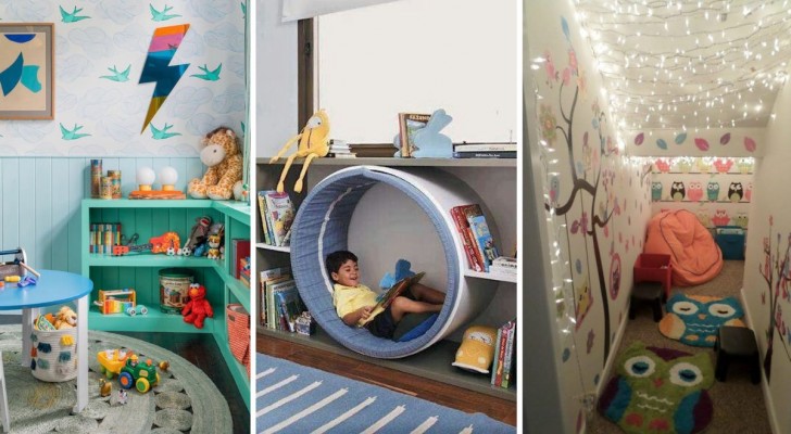 12 ongelooflijke voorstellen voor het inrichten en decoreren van een ruimte voor je kinderen