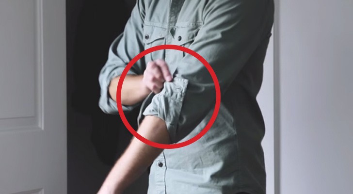 Retrousser les manches d'une chemise: voici la BONNE façon de le faire! Vous le saviez?