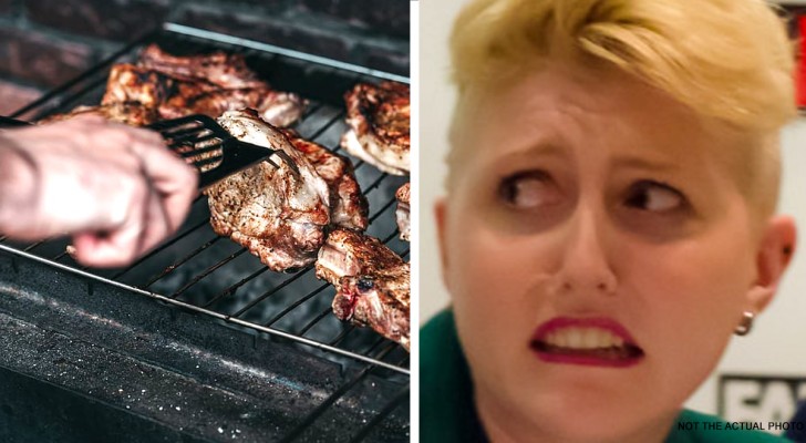 Vegan woman writes a letter to her neighbor complaining about the "stink" of the meat they cook