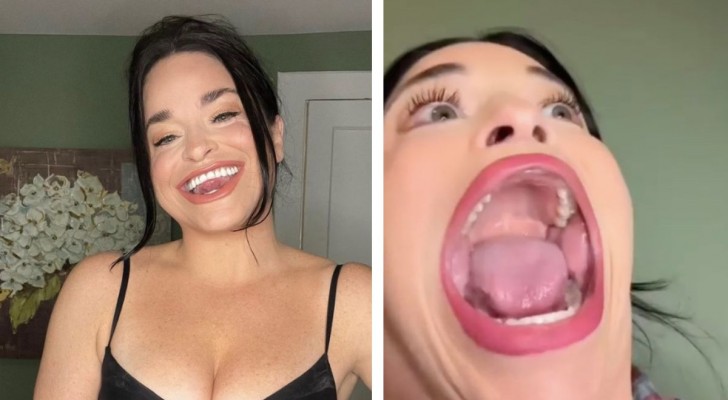 Cette femme gagne des milliers de dollars en ligne grâce à une particularité de sa bouche