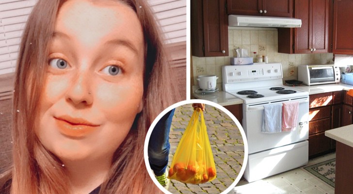 Delivery woman offers to take the groceries into home to an elderly man, but something smells strange inside