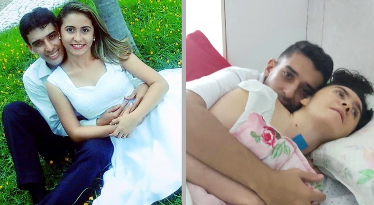 Amor verdadeiro: este homem sacrificou seu trabalho para cuidar de sua esposa em estado vegetativo