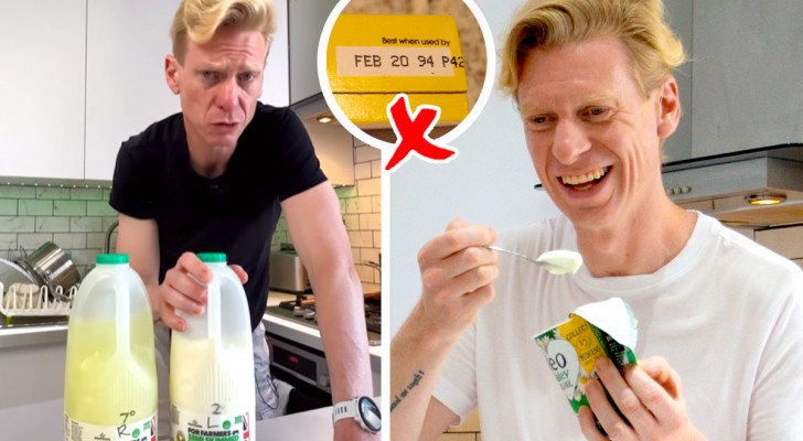 This man eats expired food to prove it's still good, and the results are interesting