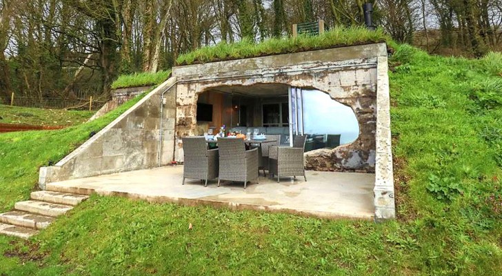 Sie verwandeln einen Bunker aus der Kriegszeit in ein luxuriöses Ferienhaus: Es fehlt an nichts.