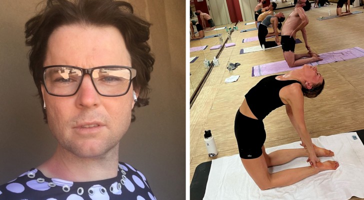 Transsexuell person sparkas ut från kvinnornas omklädningsrum och stämmer gymmet