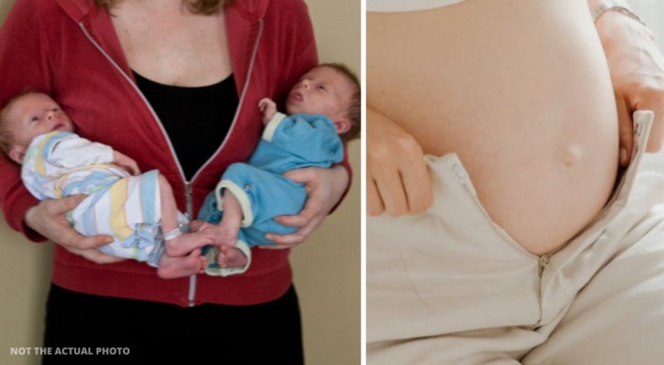 Une maman hyperfertile découvre qu'elle est enceinte alors qu'elle attend déjà une fille