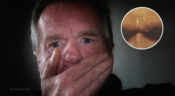 Mannen hittar en läskig tavla i gömd i väggen i huset där han har bott i nästan 50 år