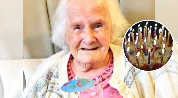 Kvinnan som fyller 108 år avslöjar sin hemlighet för ett långt liv