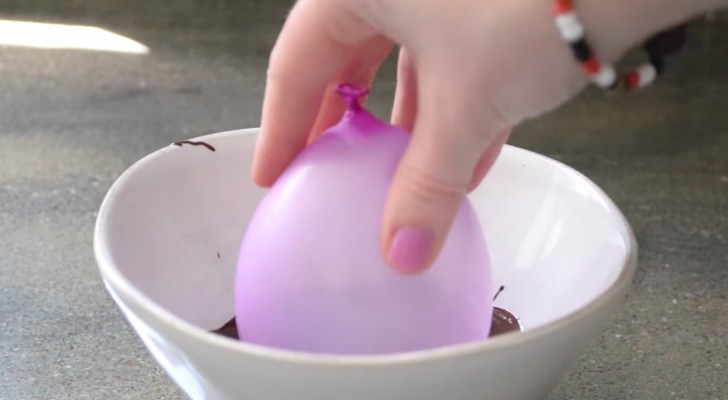 Un globo en cocina? Miren como usarlo para crear alguna cosa deliciosa!