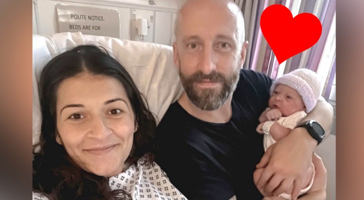 Baby is born on her mum and dad's shared birthday: "An incredible coincidence"