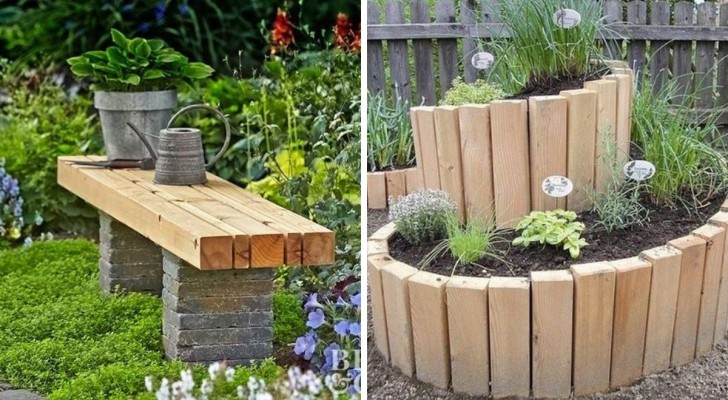 Arredare il giardino col fai-da-te: 9 progetti semplici da realizzare col legno