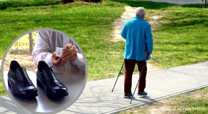 Ein Unternehmen hat spezielle Schuhe für demenzkranke ältere Menschen erfunden