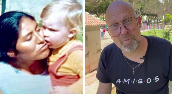 Na 46 jaar besluit hij de oppas te vinden die als kind voor hem zorgde: de video is pure emotie (+VIDEO)