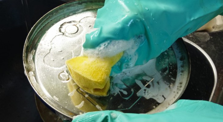 Quanti batteri sulla spugnetta dei piatti! Igienizzatela con questi rimedi infallibili