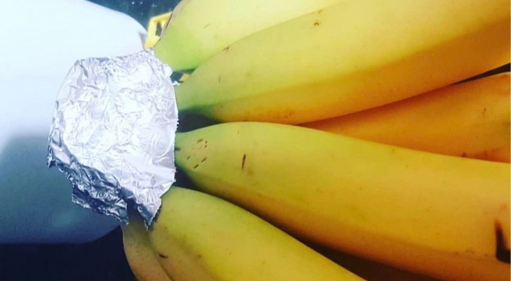 Waarom wikkelt iedereen z'n bananen in aluminiumfolie? Een handige truc om te kennen