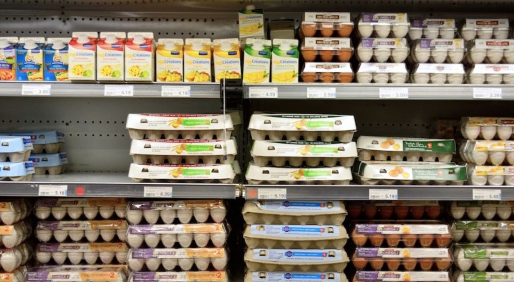 Waarom liggen eieren in de supermarkt buiten de koeling? Dit is de reden
