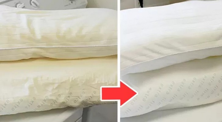 4 goedkope en snelle manieren om vergeelde kussens wit te maken en te desinfecteren