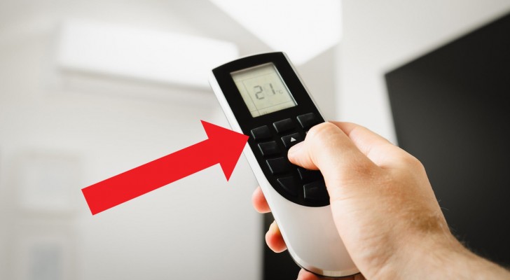Le bouton de la télécommande qui permet de profiter du climatiseur et de faire baisser la facture