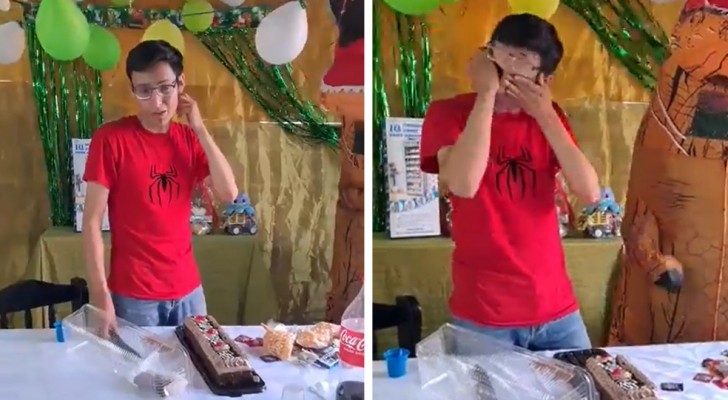 Pai divorciado organiza festa de aniversário para o filho: a mãe não o deixa ir