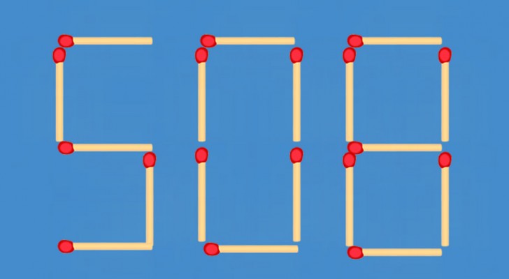 What is the largest number you can get by moving just two matches?
