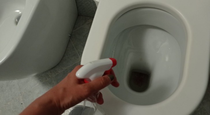 Verwijder kalk en schimmel uit het toilet met slechts één schoonmaakproduct