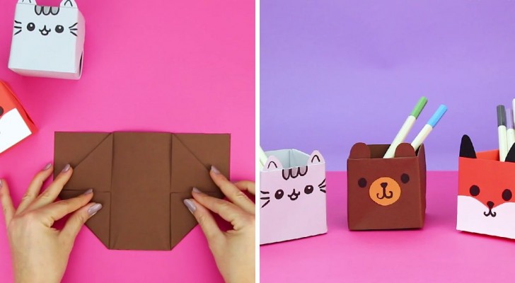 Impara a realizzare irresistibili scatoline di carta porta oggetti con l'origami