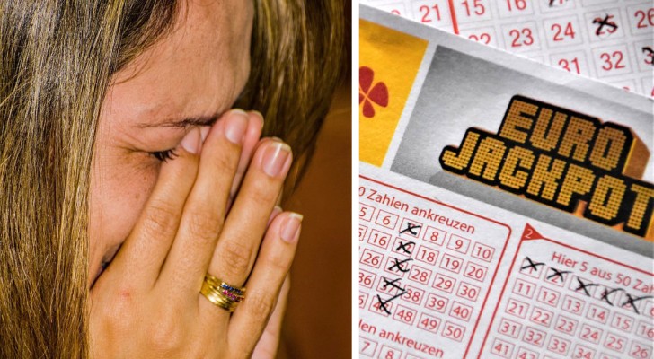 Hon vinner på lotto och döljer nyheten för sin man, men ett slarvigt misstag gör att hon förlorar allt