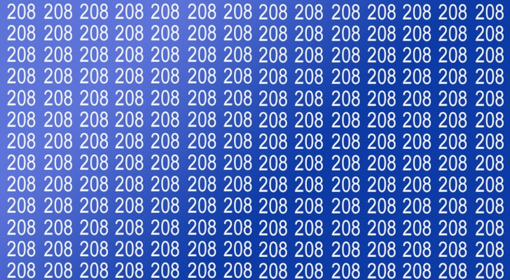 Vind het getal 280 in slechts 10 seconden: lukt het jou om de visuele test in zo'n korte tijd op te lossen?