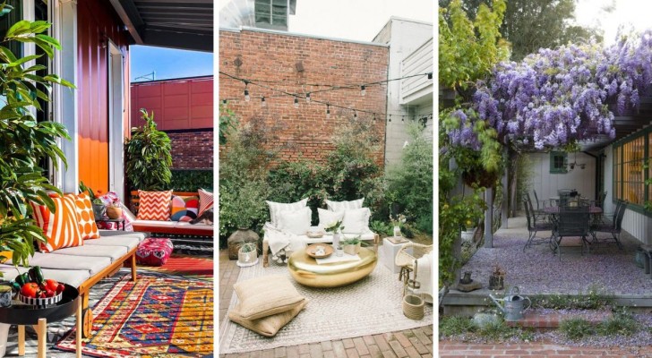 Inredningsidéer för balkonger och trädgårdar: 11 idéer för fantastiska uteplatser