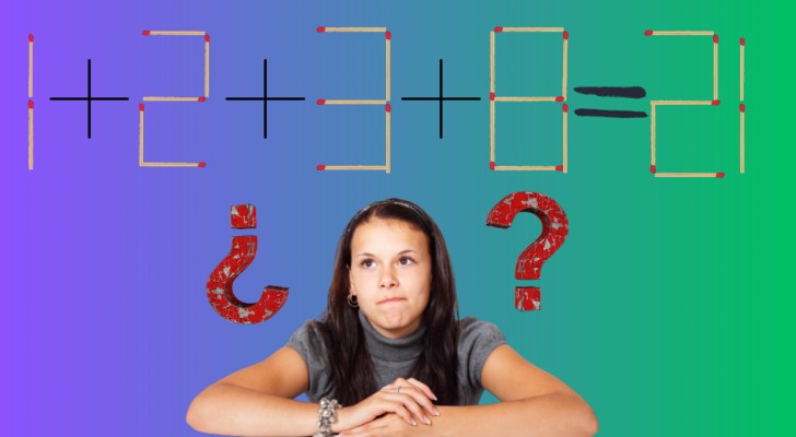 Test d'intelligence : pouvez-vous corriger l'équation en déplaçant une seule allumette ?
