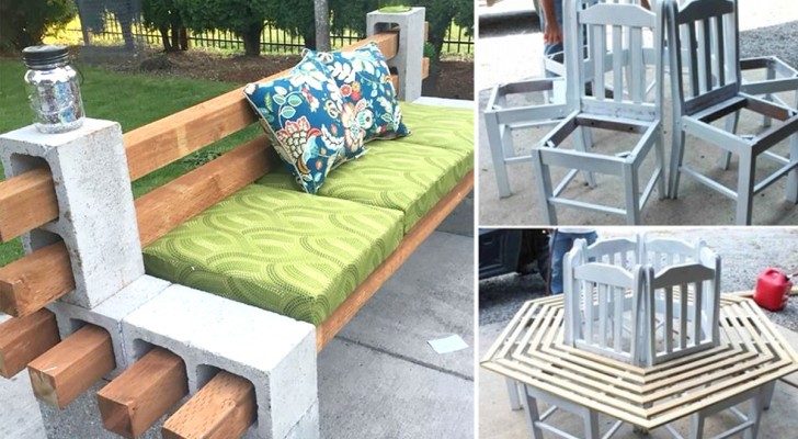 13 ideas for building fantastic, DIY benches