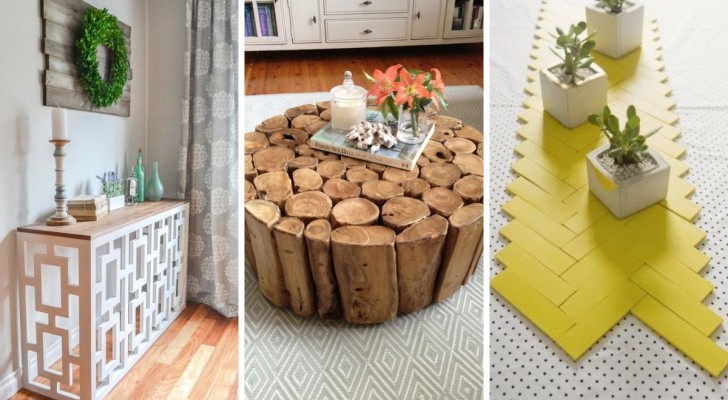 11 idee super creative per arredare tutta la casa con fantastici progetti fai-da-te col legno