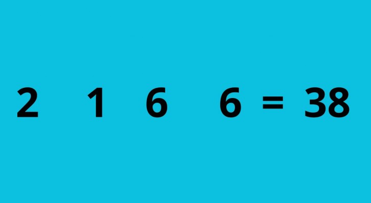 Wiskundequiz:vul de ontbrekende symbolen in om de vergelijking op te lossen