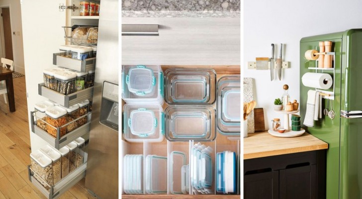 12 trovate ingegnose per far spazio in cucina arredando con stile