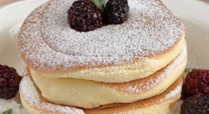 Eindelijk is 't geheime recept bekend van mooi gerezen, zachte dieetvriendelijke pancakes