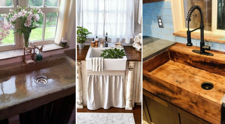 Aggiungete personalità alla vostra cucina con queste 12 proposte di lavelli in stile fattoria