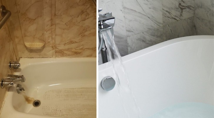 Mit diesem einfachen Trick reinigen Sie Ihre Badewanne im Handumdrehen und bringen sie wieder zum Glänzen